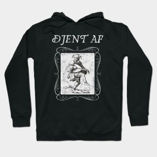 Djent AF Baroque Guitarist Hoodie